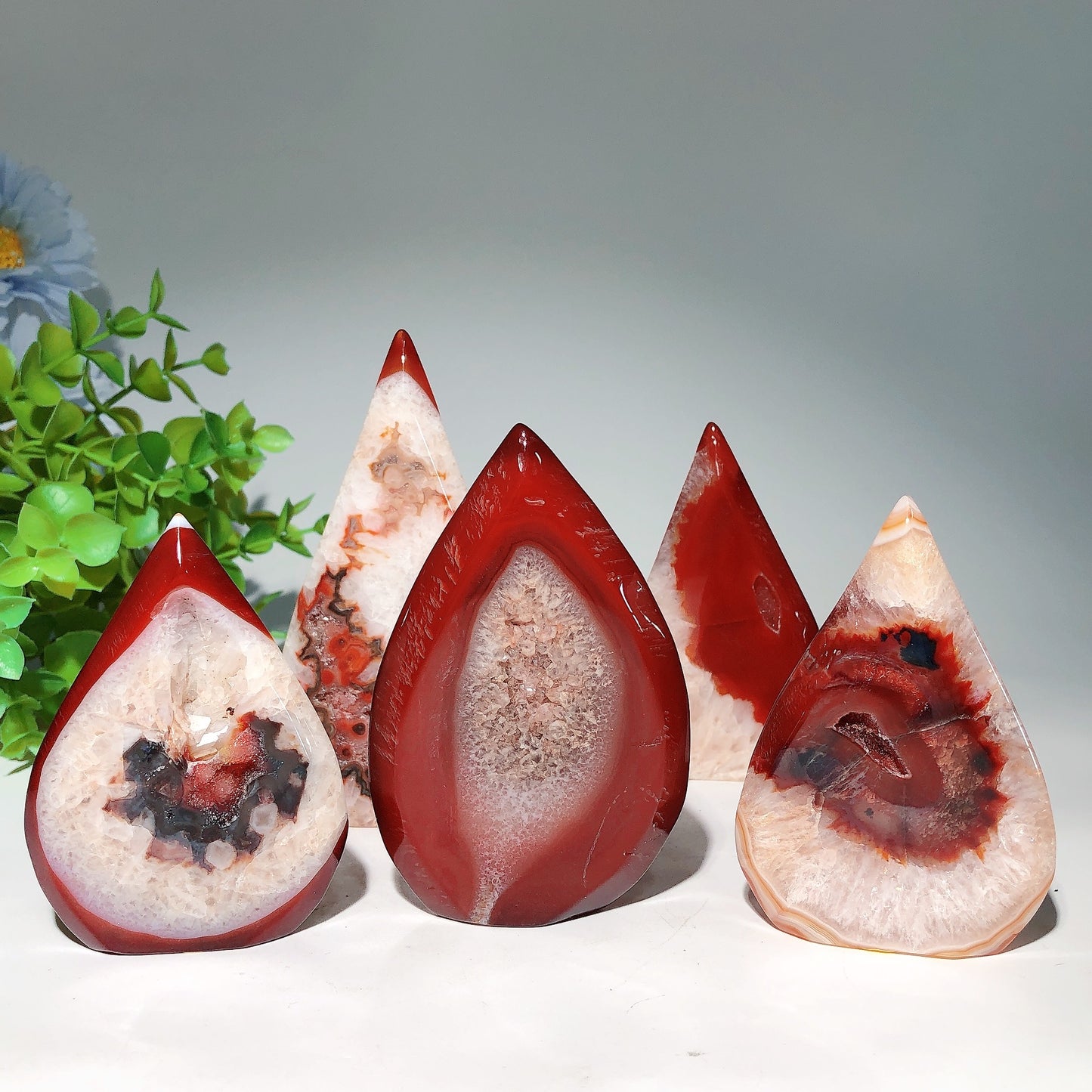 3.0"-4.2" Carnelian Free Form Crystal Healing Bulk Wholesale