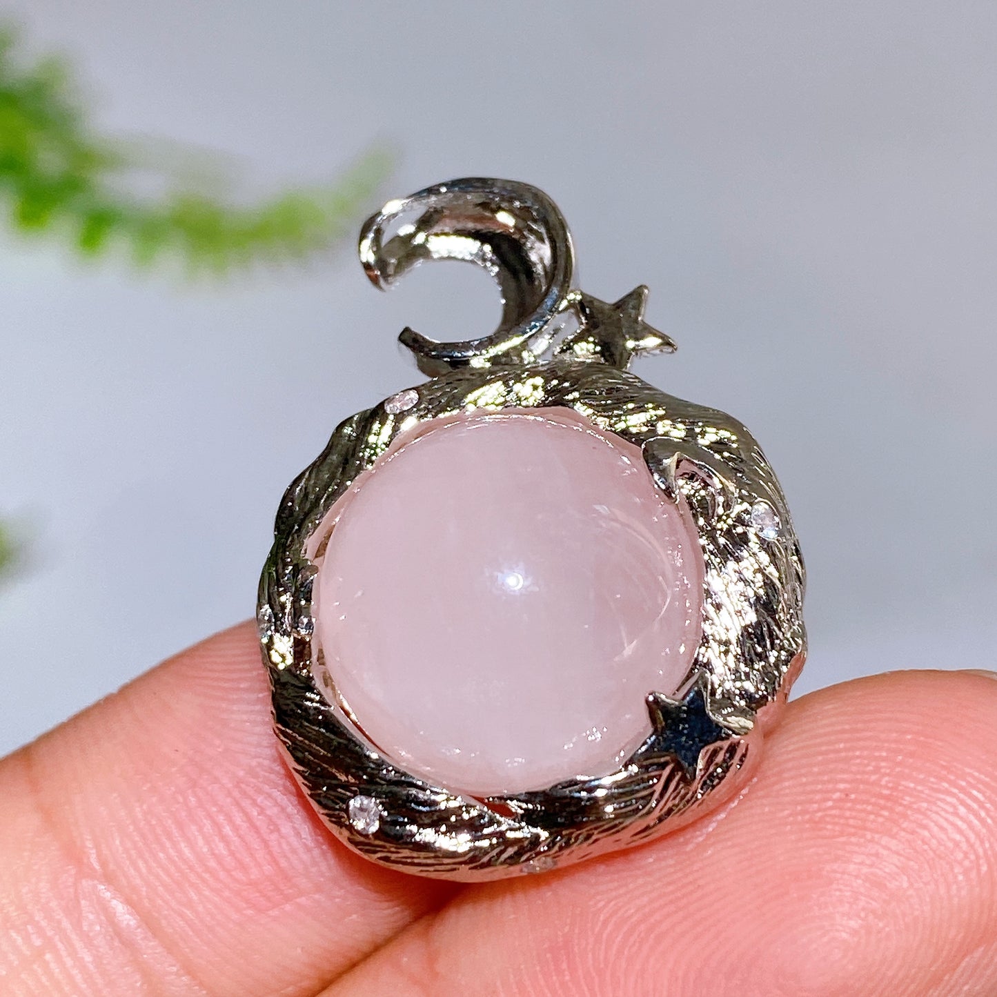Cooper Silver Plated Crystal Pendant Crystal Healing Bulk Wholesale