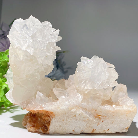 Unique White Calcite Specimen
