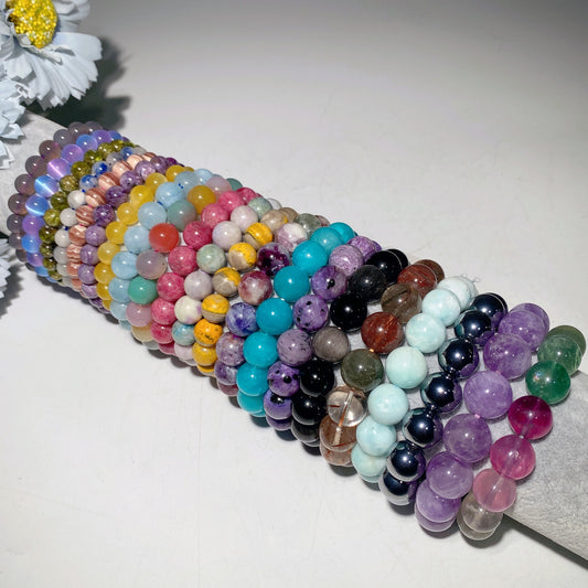 7-16mm Mixed Crystal Bracelet Crystal Healing Bulk Wholesale