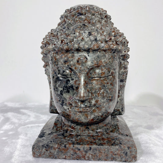 Large UV Reactive Yooperlite Buddha Head Carvings Crystal Healing Bulk Wholesale