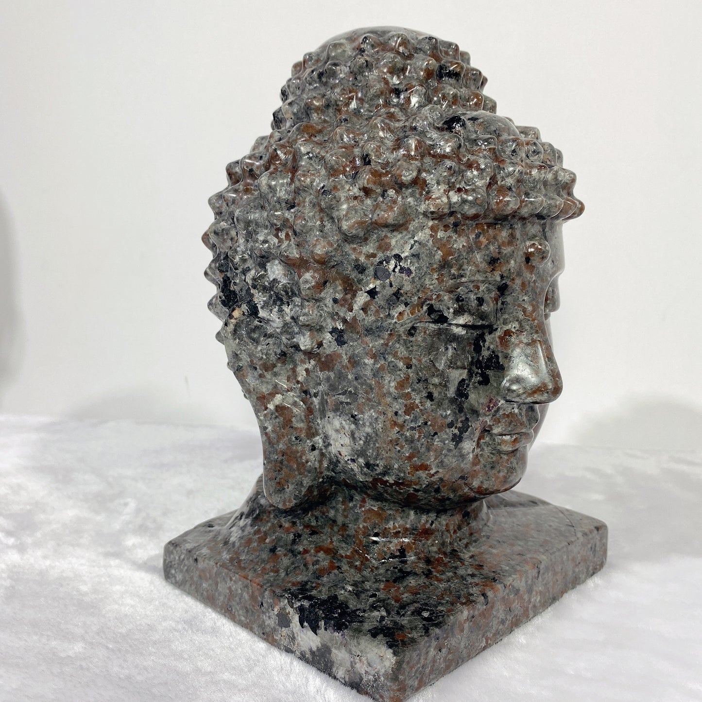 Large UV Reactive Yooperlite Buddha Head Carvings Crystal Healing Bulk Wholesale