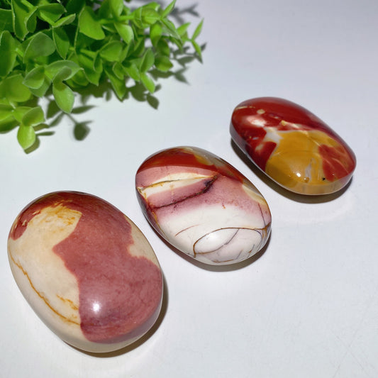 2.0" -2.5" Mookite Palm Stone Crystal Healing Bulk Wholesale