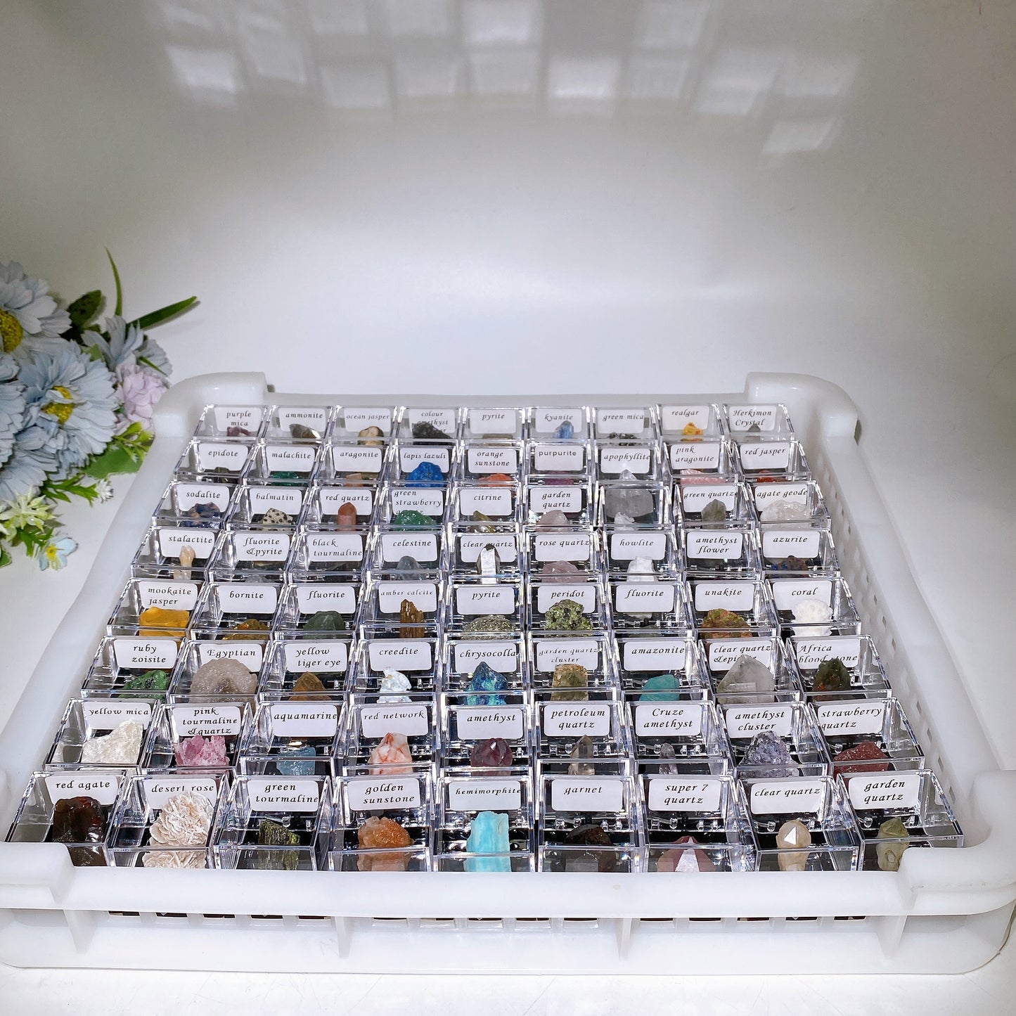 72pcs Boxes Specimen Collection Crystal Healing Bulk Wholesale