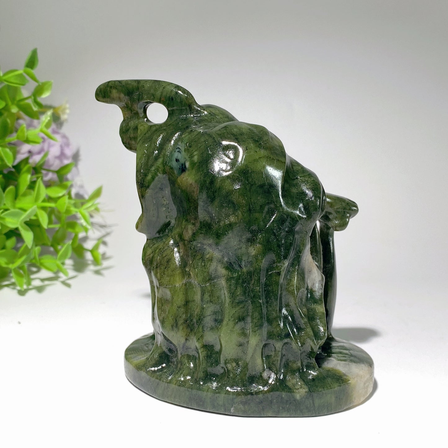4.2" Serpentine Death Carvings Crystal Healing Bulk Wholesale