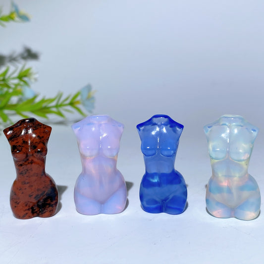 1.4" Mixed Crystal Model Carvings Crystal Healing Bulk Wholesale