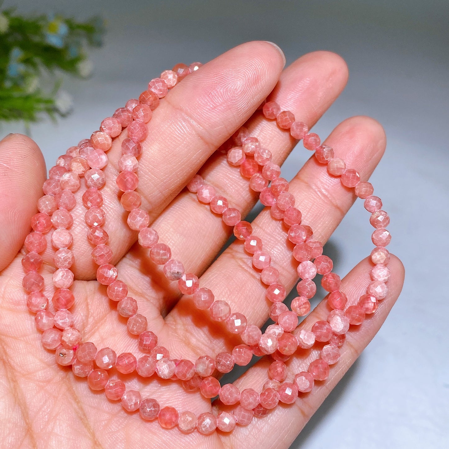 4mm Faceted Crystal Bracelet Wholesale