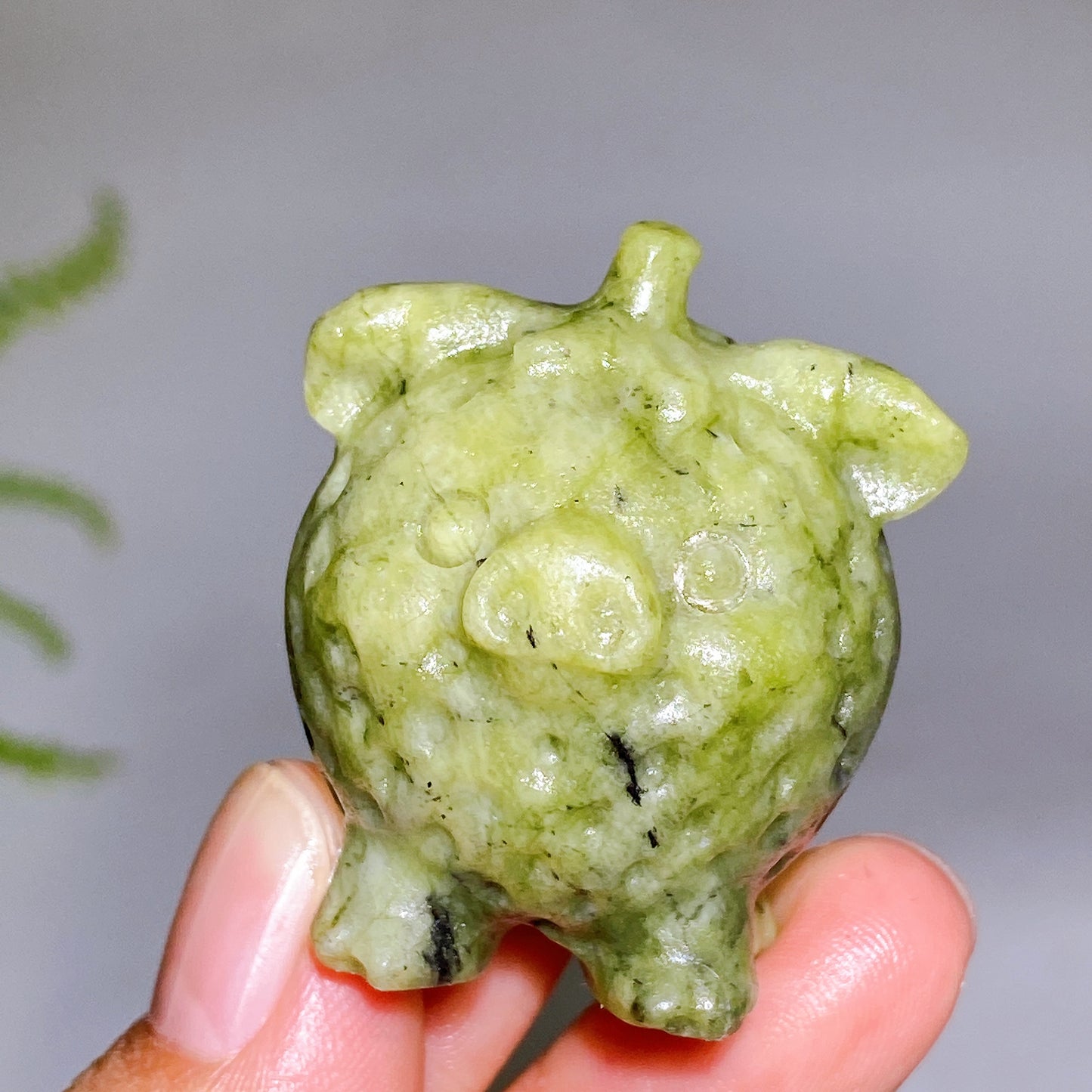 1.6" Natural Crystal Strawberry Pig Carving Wholesale