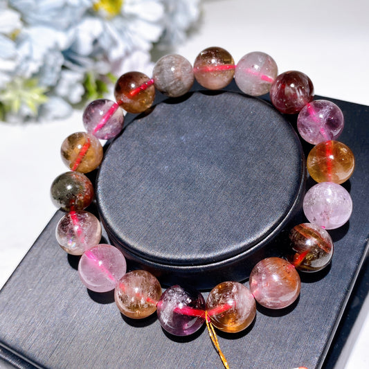 10.5mm Auralite 23 Bracelet Crystal Healing Bulk Wholesale