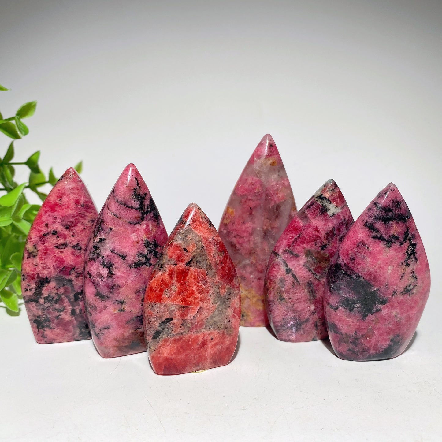 2.0"-3.5" Rhodonite Free Form Crystal Healing Bulk Wholesale
