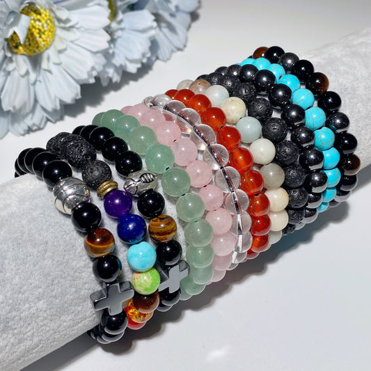 Mixed Crystal Bracelet Crystal Healing Bulk Wholesale