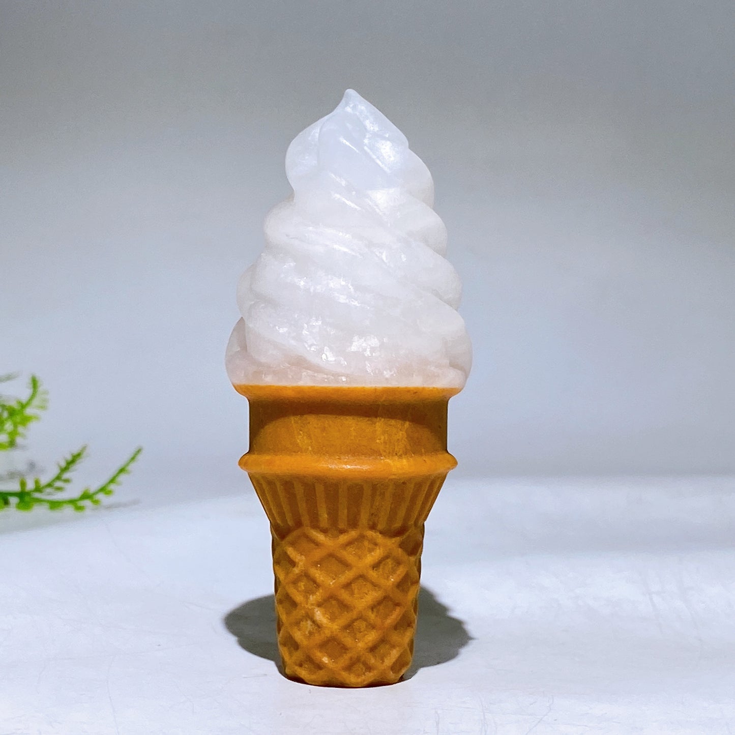 Yellow Jade Icea Cream Carving Wholesale