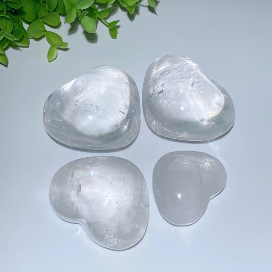1.8"-3.0" Calcite Heart Carvings Crystal Healing Bulk Wholesale