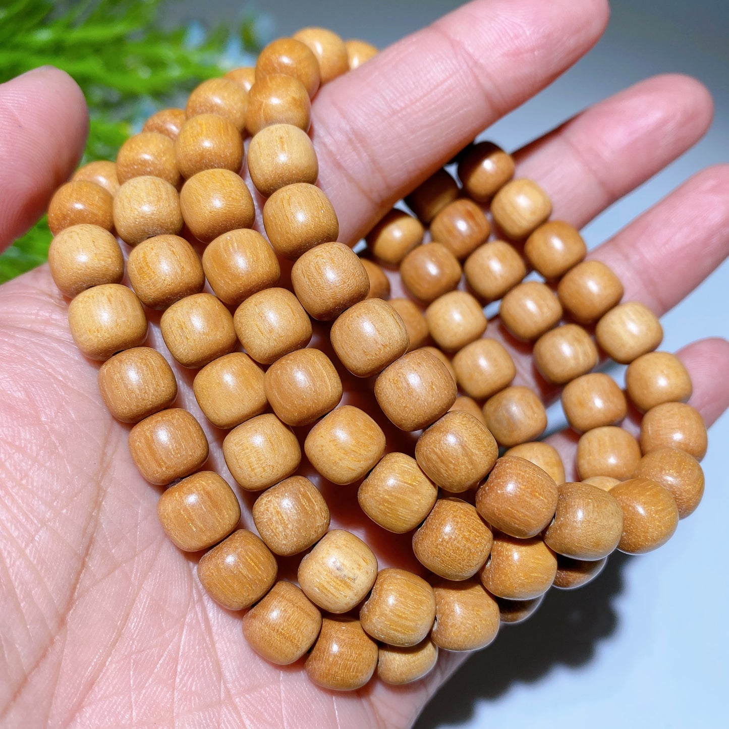 8-12mm Agarwood Golden Sandalwood Coke Bracelet Crystal Healing Bulk Wholesale