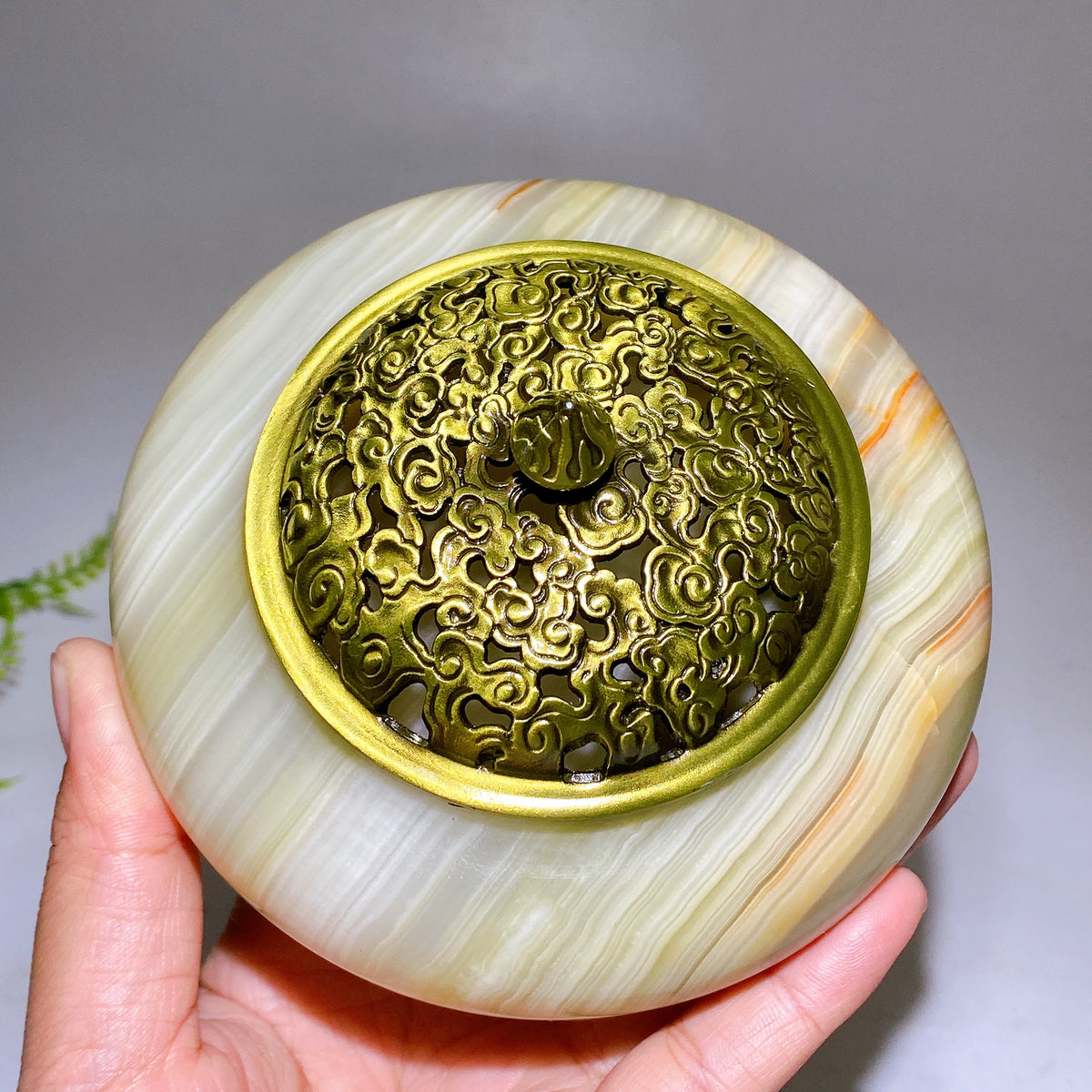 Afghan Jade Incense Burner Free Form Wholesale New Arrival
