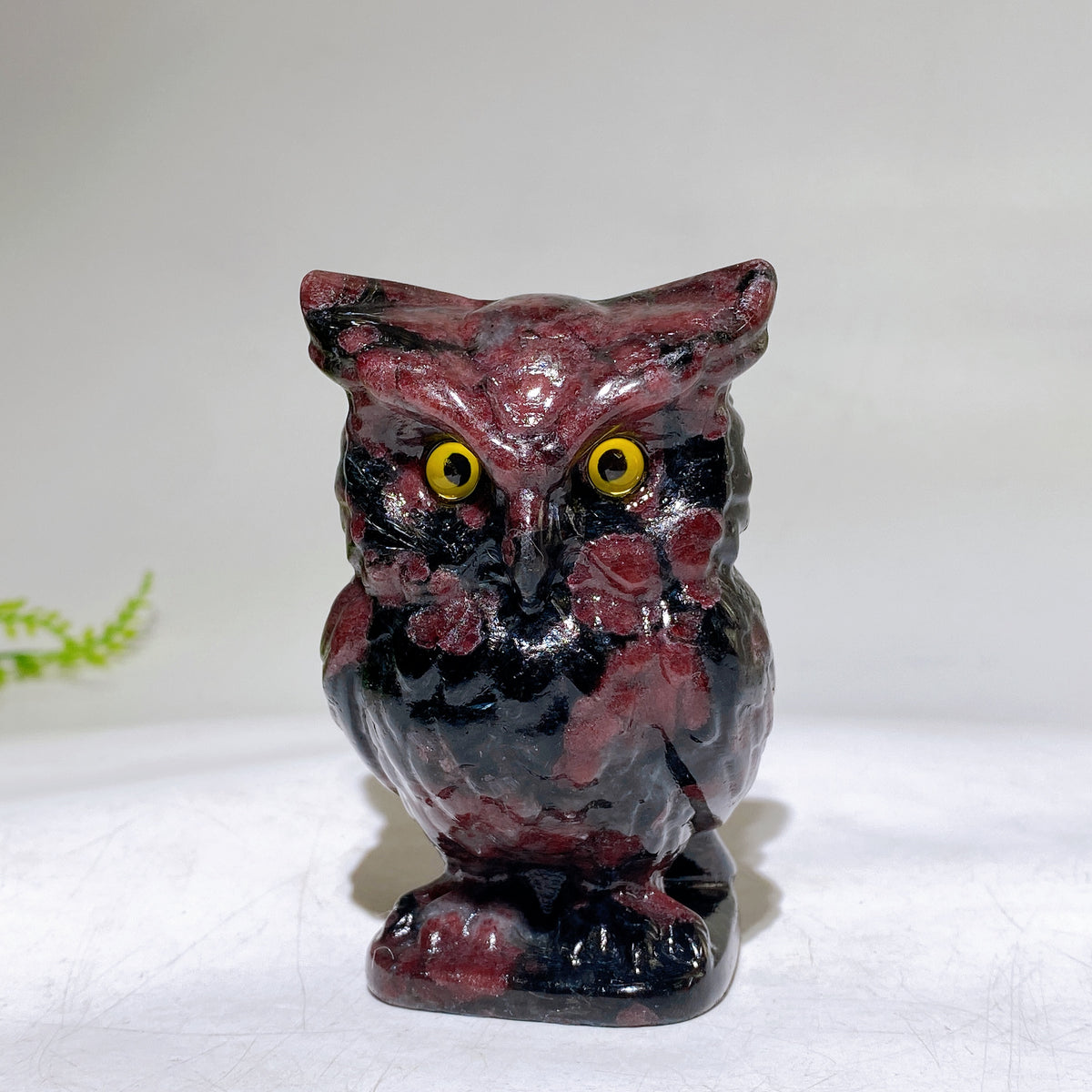3.1" Natural Crystal Owl Carving Wholesale New Arrival