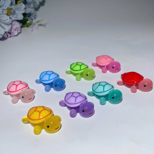 1.7" Mini Luminous Tortoise Crystal Healing Bulk Wholesale