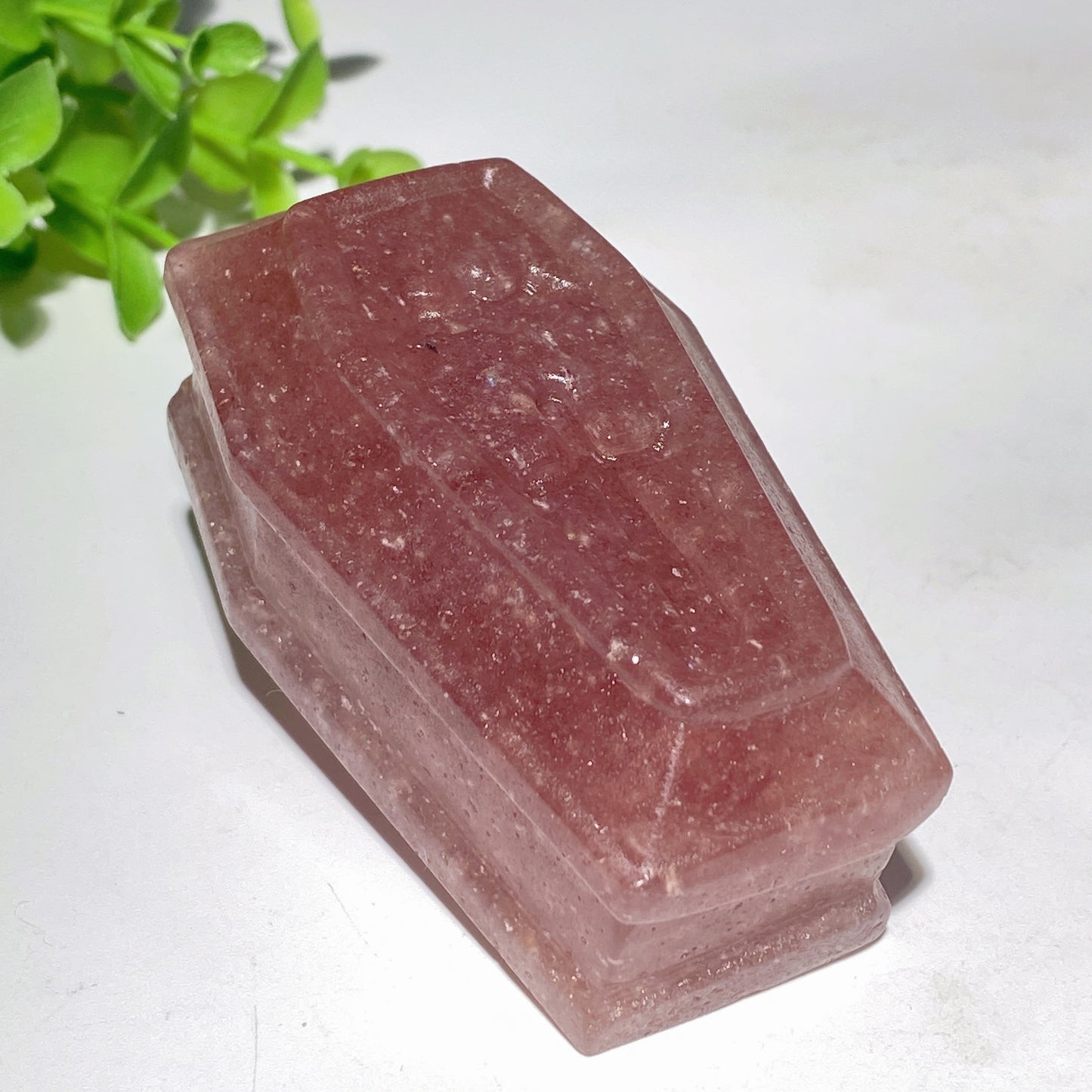 3.0" Mixed Crystal Coffins Carvings for Halloween Crystal Healing Bulk Wholesale