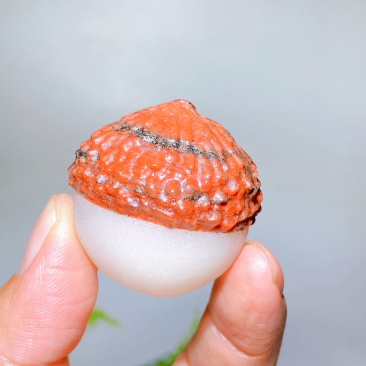 1.4"-1.6" Crystal Litchi Arcon Carving Wholesale