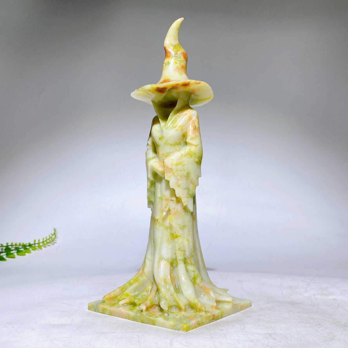 21cm Natural Jade Witch Carving Wholesale