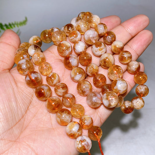 10mm 12mm Citrine Bead Strand Wholesale