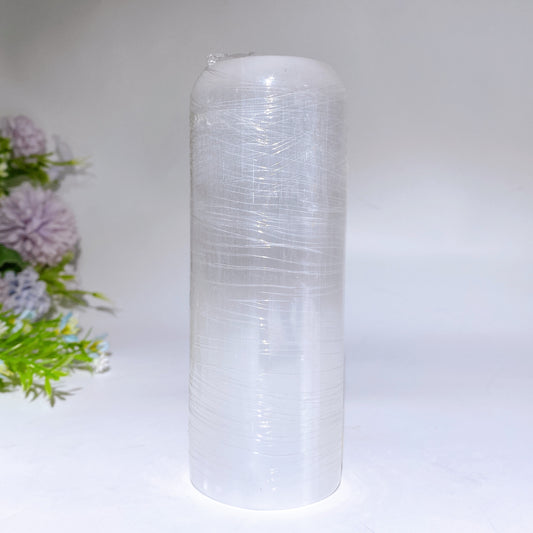 15cm Selenite Cylinder Crystal Healing Bulk Wholesale