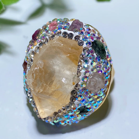 Mixed Crystal Rings Crystal Healing Bulk Wholesale