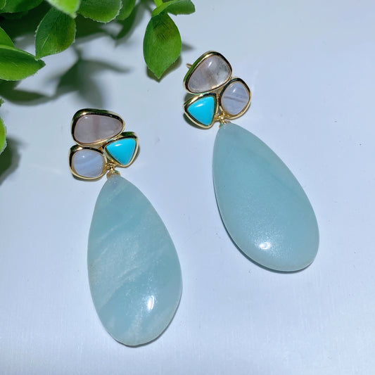 Mixed Crytsal Earrings Crystal Healing Bulk Wholesale