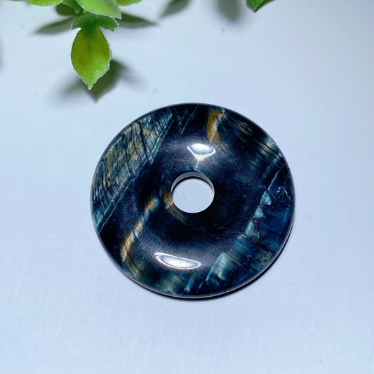 1.2" Mixed Crytsal Donut Pendant Crystal Healing Bulk Wholesale