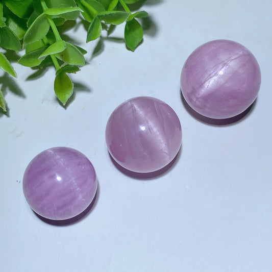 2-4 cm Kunzite Sphere Crystal Healing Bulk Wholesale