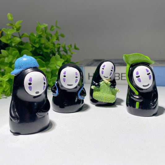 2.0"-2.5" Resin No Face Cartoon Character Crystal Healing Bulk Wholesale