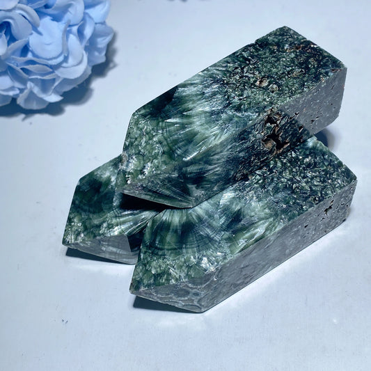 2.0"-3.0" Seraphinite Points Crystal Healing Bulk Wholesale