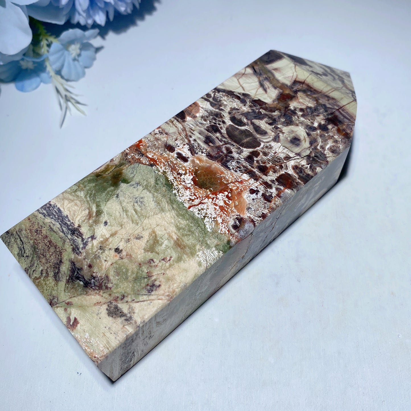 5.0"-8.0" Money Agate Tower Crystal Healing Bulk Wholesale