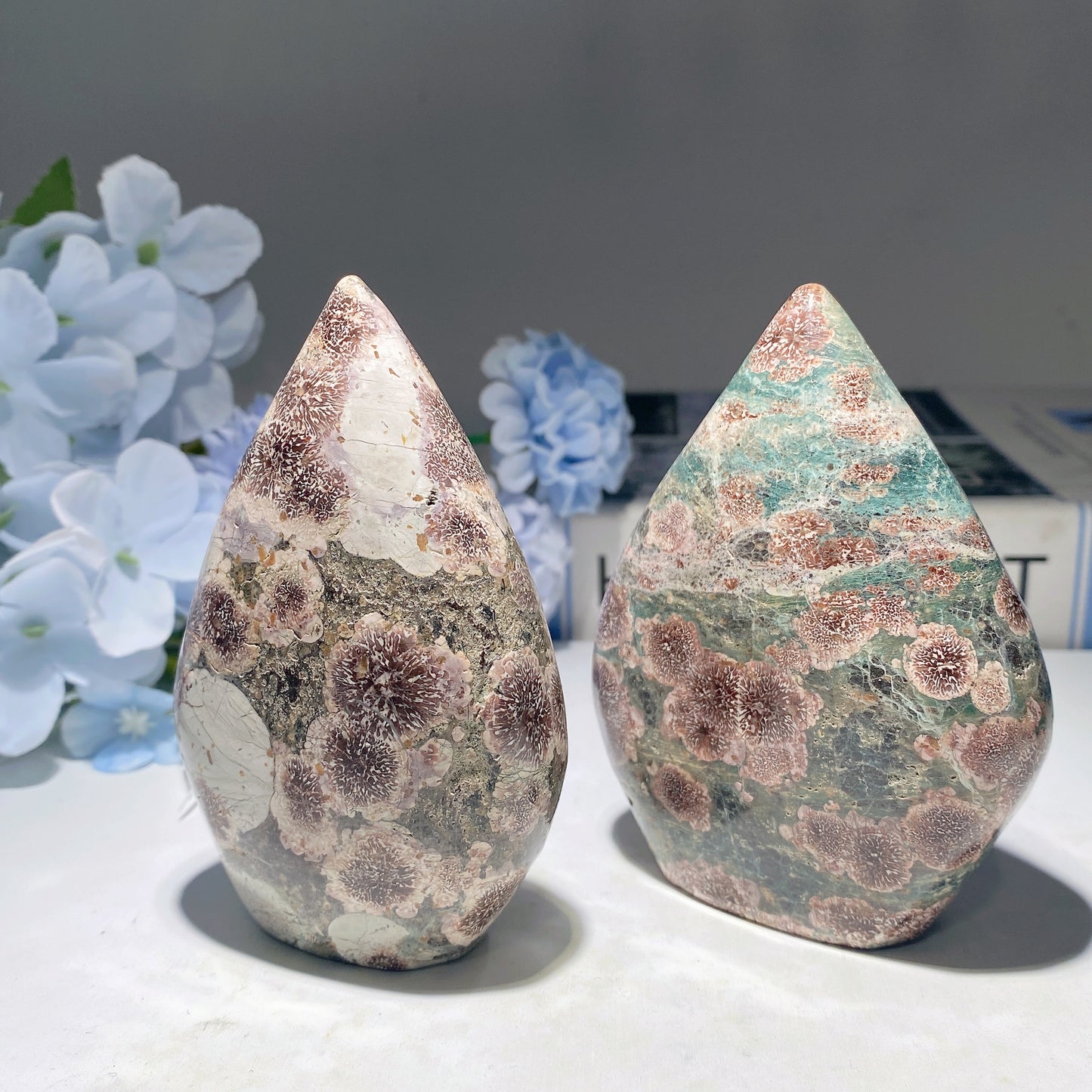 3.5"-4.5" Fireworks Jasper Free Form Crystal Healing Bulk Wholesale