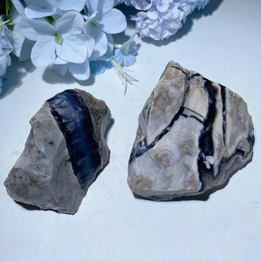 0.5KG Volcanno Agate Chuncks Crystal Healing Bulk Wholesale