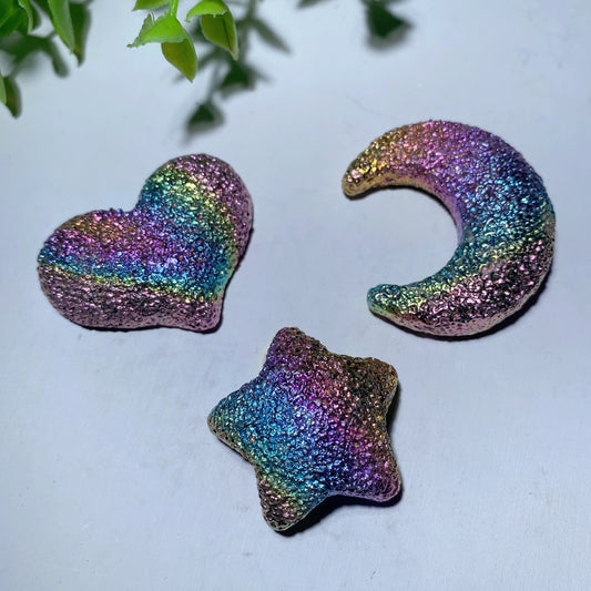 1.2"-1.7" Bismuth Carvings Crystal Healing Bulk Wholesale