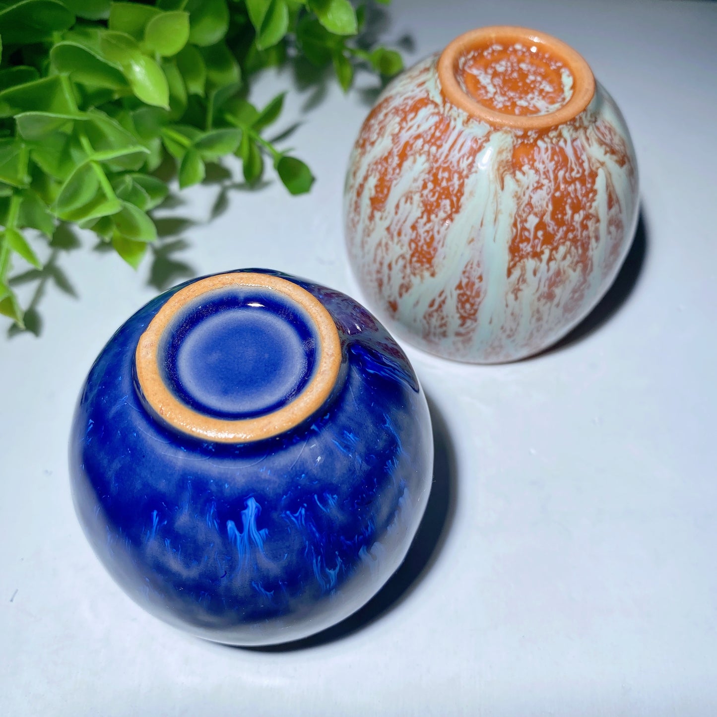 2.5" Ceramic Cup Crystal Healing Bulk Wholesale