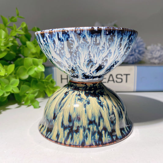 3.5" Ceramic Cup Crystal Healing Bulk Wholesale
