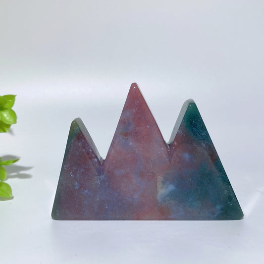 3.2" Mixed Crystal Mountain Shape Carvings Crystal Healing Bulk Wholesale