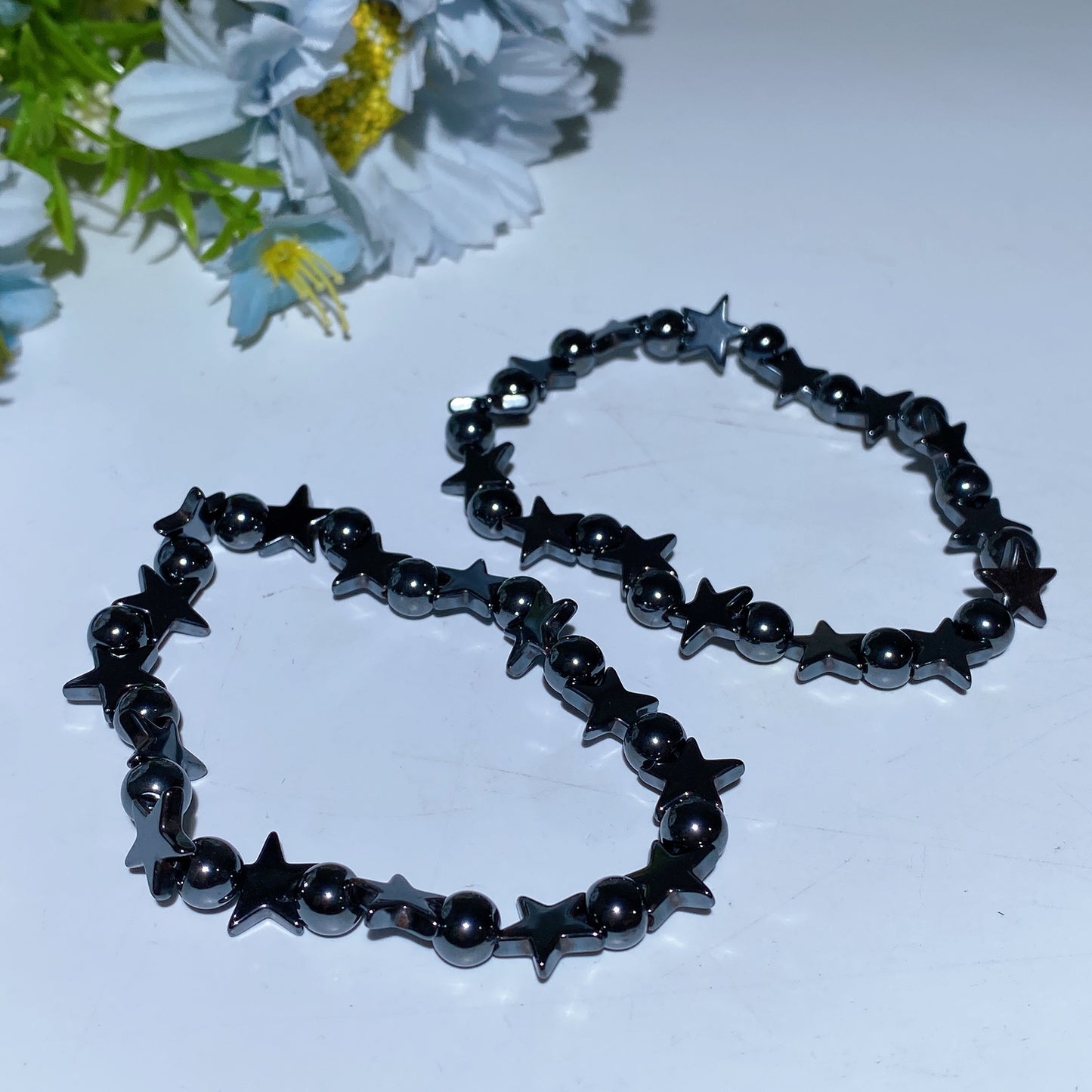 Hematite Stars Bracelet Crystal Healing Bulk Wholesale