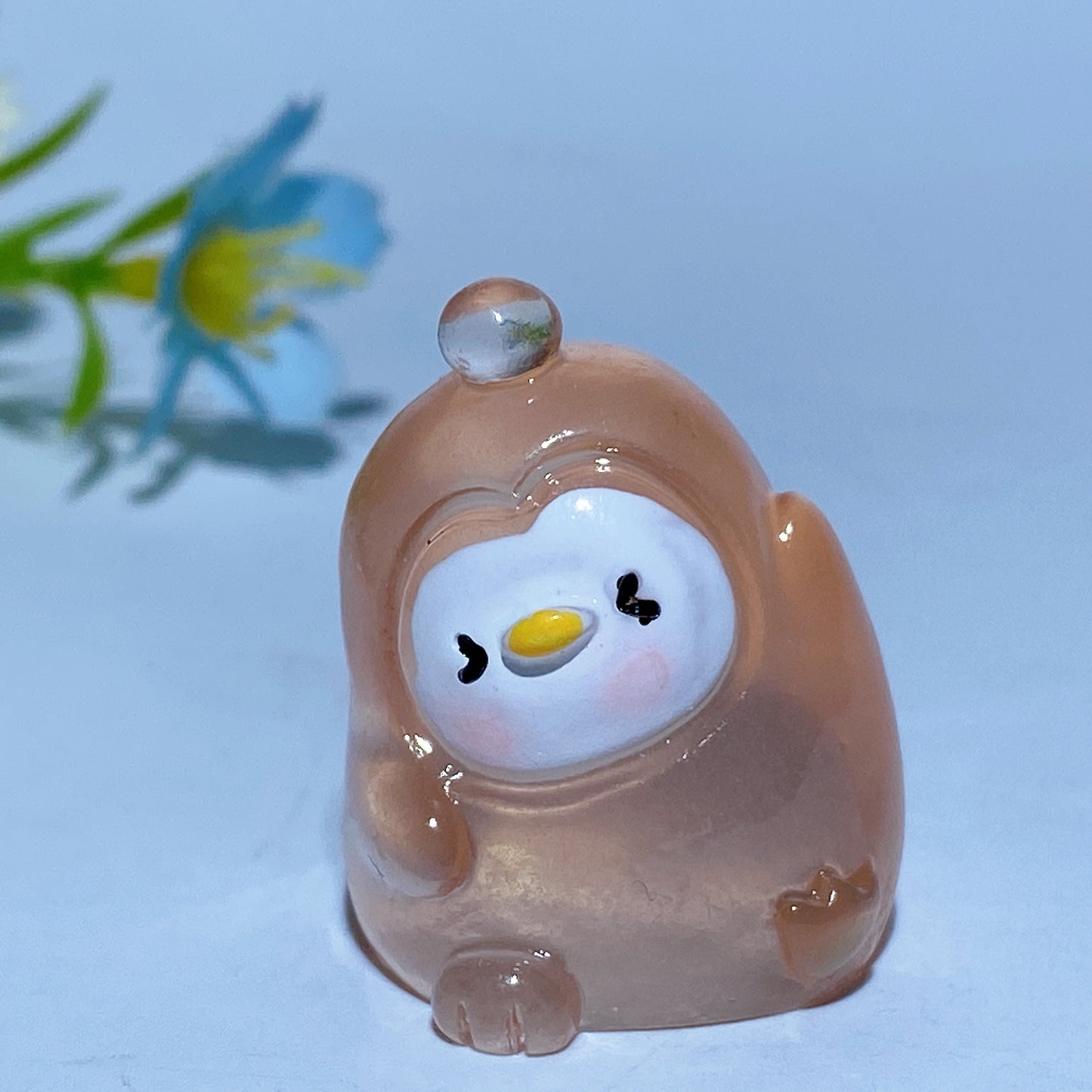 1.1" Luminous Penguin Carving Crystal Healing Bulk Wholesale