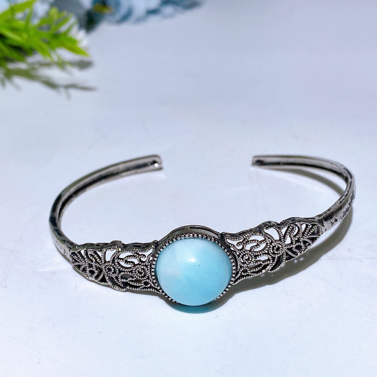 Hemimorphite Bangle Crystal Healing Bulk Wholesale