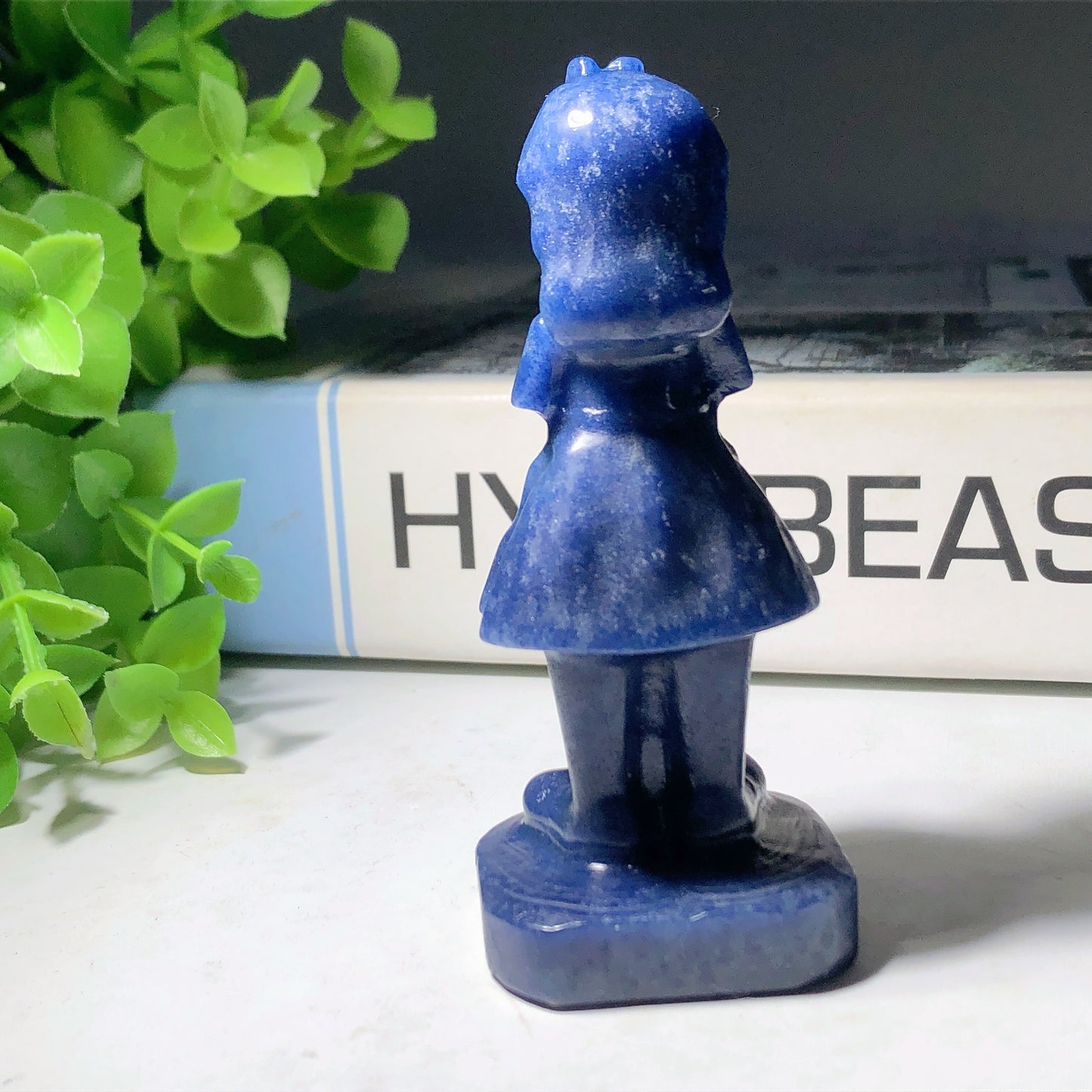 3.45" Blue Aventurine Princess Carvings Crystal Healing Bulk Wholesale