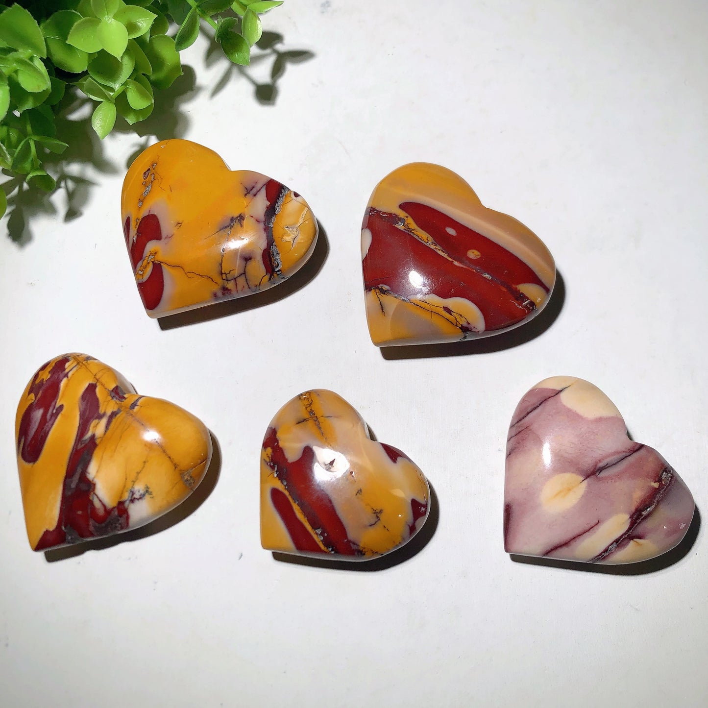 1.5"-3.0" Mookite Heart Crystal Healing Bulk Wholesale