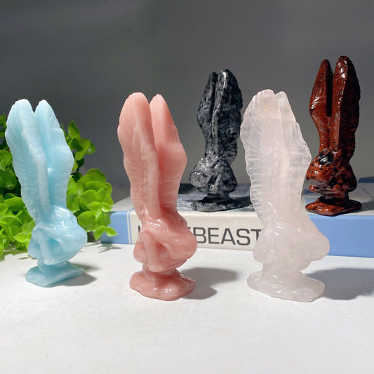 4.7" Mixed Crystal Fairy Carvings Crystal Healing Bulk Wholesale