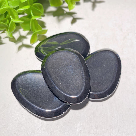 2.0" Hematite Worry Stone Crystal Healing Bulk Wholesale