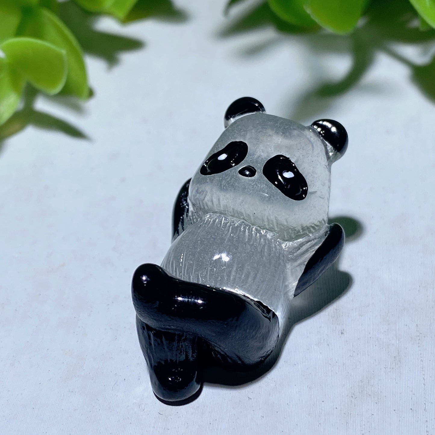 1.2" Resin Luminous Panda Crystal Healing Bulk Wholesale