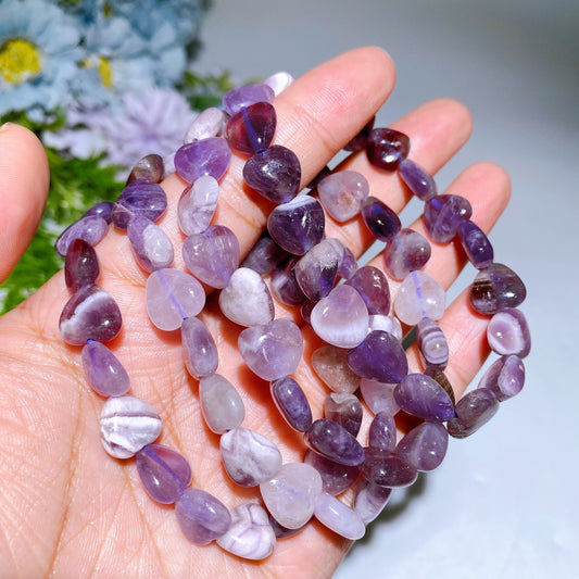 Crystal Heart Bracelet Crystal Healing Bulk Wholesale
