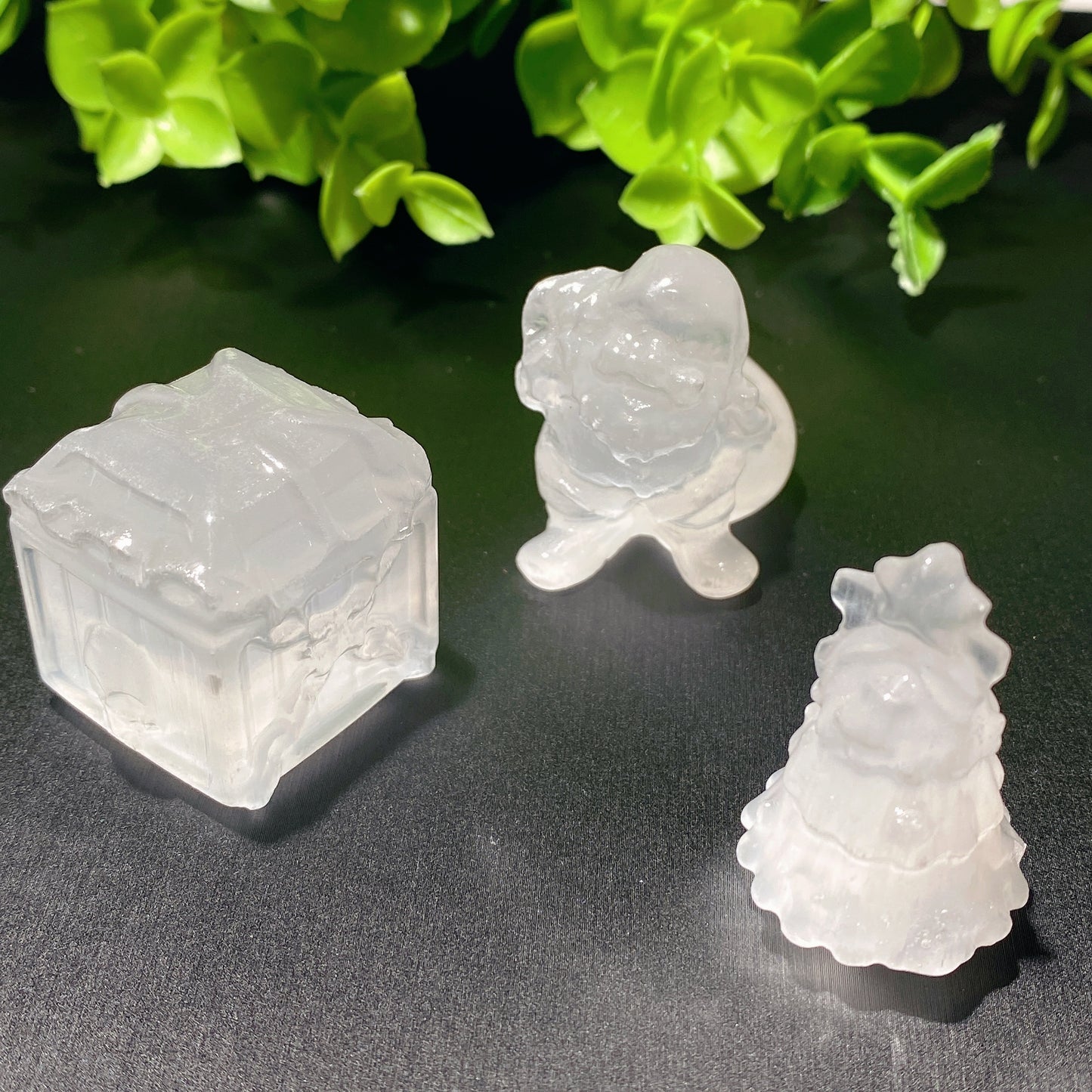 1.2"-1.5" Selenite Carvings Crystal Healing Bulk Wholesale