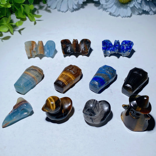 1.0"-1.5" Mini Crystal Carvings Crystal Healing Bulk Wholesale